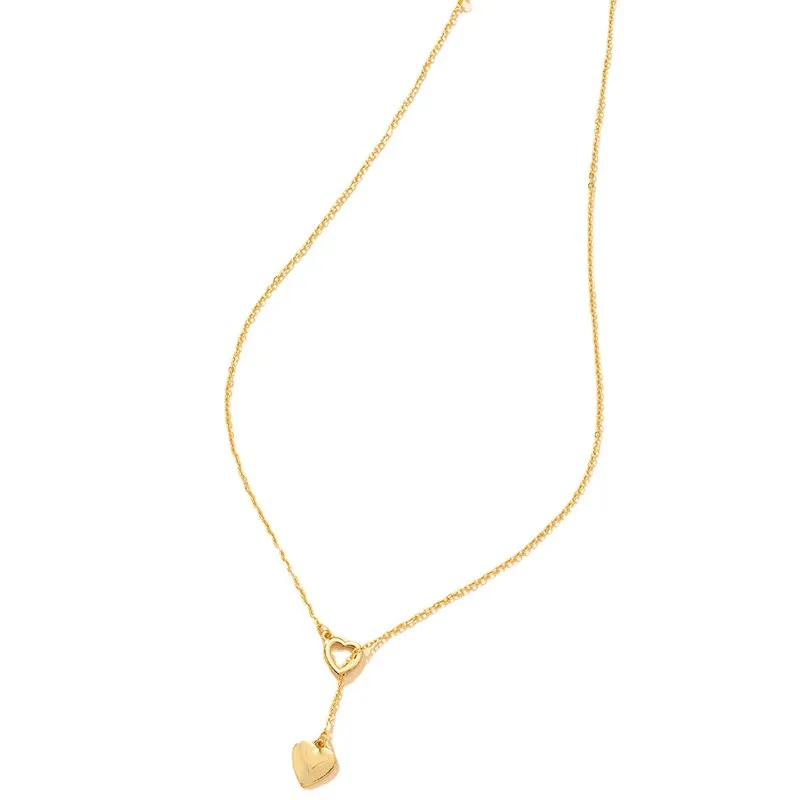 Elegant Heart-Shaped Pendant Necklace